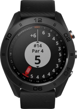 Garmin Approach S60 GPS Smartwatch -Golf Equipment Store 010 01702 00 753759172800 Black FRT