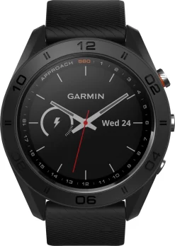 Garmin Approach S60 GPS Smartwatch -Golf Equipment Store 010 01702 00 753759172800 Black FRT alt1