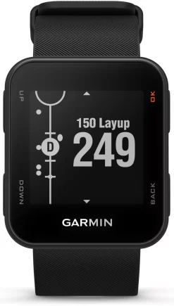 Garmin Approach S10 Golf GPS Smartwatch -Golf Equipment Store 010 02028 00 Black FRT alt3