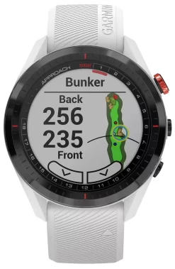 Garmin Approach S62 Premium Golf GPS Smartwatch -Golf Equipment Store 010 02200 01 White DET