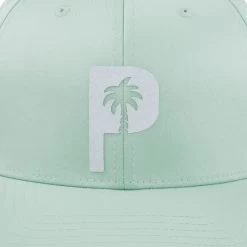 PUMA X PTC Men's Palm Tree Golf Cap -Golf Equipment Store 02464503 AQUAGREEN DET