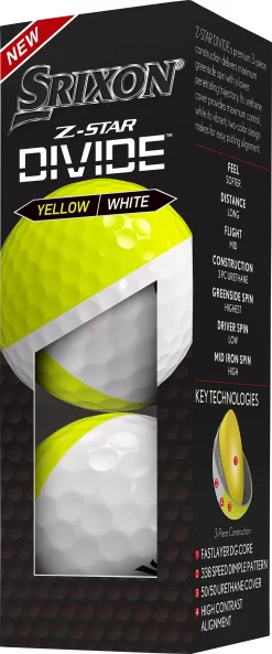 Srixon 2023 Z-STAR 8 Divide Golf Balls -Golf Equipment Store 10336146 NOCOLOR SLV