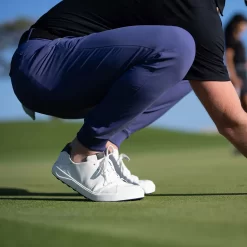 OluKai Men's Wai'ale Golf Shoes -Golf Equipment Store 10507204R4R WhiteWhite DET alt2