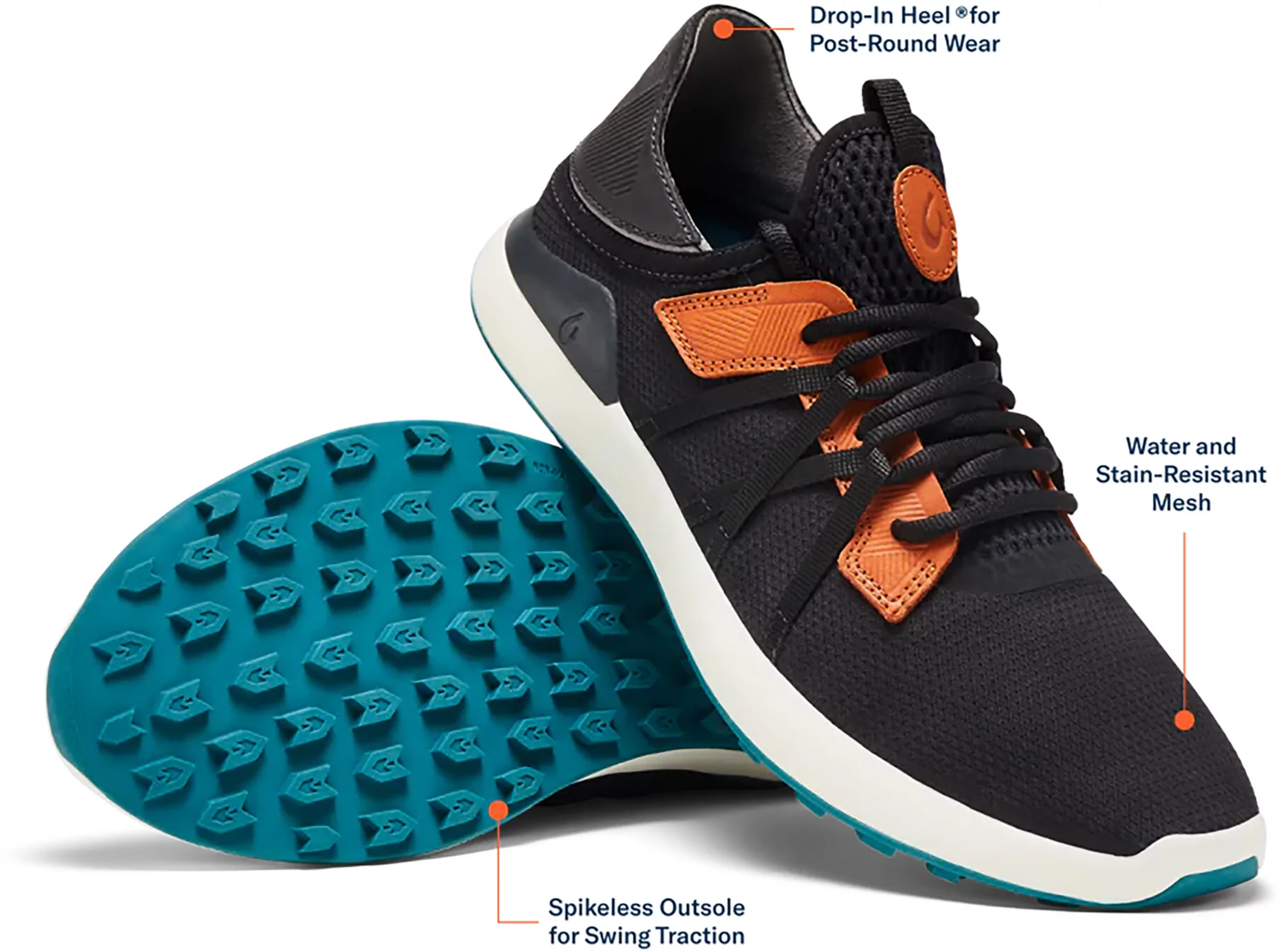 OluKai Men's Kapalua Golf Shoes 3 OluKai Men's Kapalua Golf Shoes - Image 3