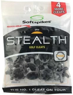 Pulsar Softspikes Stealth PINS Golf Spikes - 20 Pack
