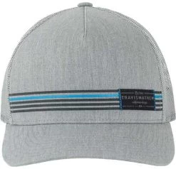 TravisMathew Men's Sully Golf Hat -Golf Equipment Store 1MO317 HeatherGrey FRT