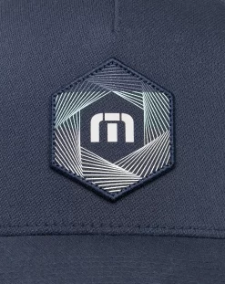 TravisMathew Men's Eternal Optimist Golf Hat -Golf Equipment Store 1MY608 4BLN BlueNights DET