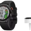 Garmin Approach S62 Premium GPS Golf Smartwatch With CT10 Club Tracking Sensors