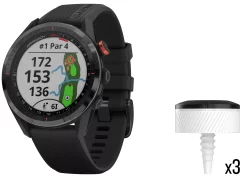 Garmin Approach S62 Premium GPS Golf Smartwatch With CT10 Club Tracking Sensors