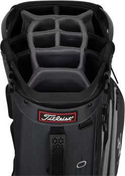 Titleist 2021 Hybrid 14 Stand Bag -Golf Equipment Store 21HYBRID14SB TB21SX1402 BlackGrey TOP