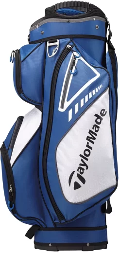 TaylorMade Select Plus Cart Bag -Golf Equipment Store 21TMSELECTCB N7854801 BlueAndWhite SDEL
