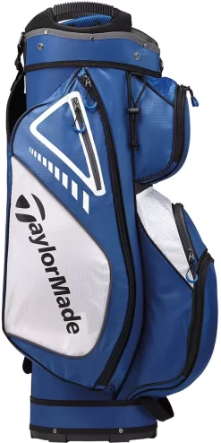 TaylorMade Select Plus Cart Bag -Golf Equipment Store 21TMSELECTCB N7854801 BlueAndWhite SDER