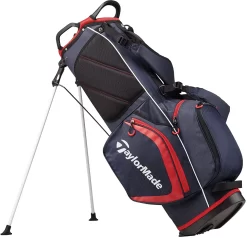 TaylorMade Select Stand Bag -Golf Equipment Store 21TMSELECTSB N7854301 NavyWhiteRed FRTR