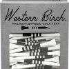 Western Birch Signature Jett 3.25" Golf Tees - 50 Pack
