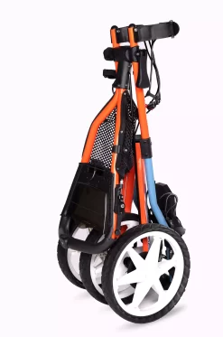 Sun Mountain 2022 Speed Cart V1R Golf Caddie -Golf Equipment Store 22SPDCRTV1R 223000 BlackFireRed CLD