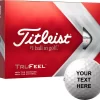 Titleist 2022 TruFeel Same Number Personalized Golf Balls