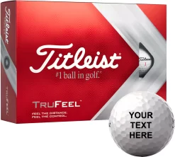 Titleist 2022 TruFeel Same Number Personalized Golf Balls
