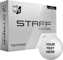 Wilson Staff Model Personalized Golf Balls