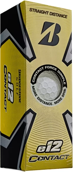 Bridgestone 2023 E12 Contact Golf Balls -Golf Equipment Store 3CWX6D NOCOLOR SLV