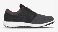 Cuater By TravisMathew Men's The Moneymaker Golf Shoes -Golf Equipment Store 4MR216 0BRW BlackRed AR alt1