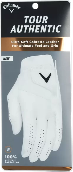 Callaway 2022 Tour Authentic Golf Glove -Golf Equipment Store 5321000 NOCOLOR PKG