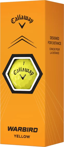 Callaway 2023 Warbird Yellow Golf Balls -Golf Equipment Store 642156012 NOCOLOR SLV