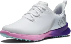 FootJoy Women's Fuel Sport Golf Shoes -Golf Equipment Store 90547FJ WhitePurplePink AL alt1