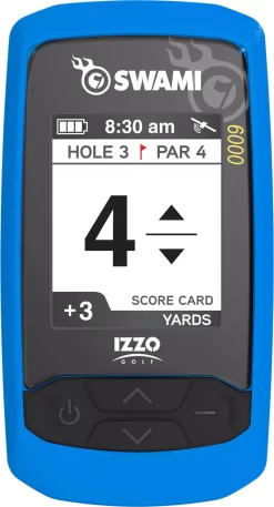 Izzo Golf Swami 6000 Golf GPS -Golf Equipment Store A44082 A44084 Blue FRT