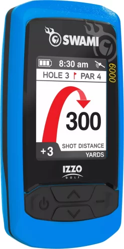 Izzo Golf Swami 6000 Golf GPS -Golf Equipment Store A44082 A44084 Blue FRTR alt2