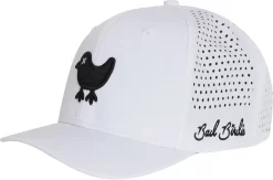Bad Birdie Men's Birdie Snapback Golf Hat -Golf Equipment Store BBH001 033 White AL