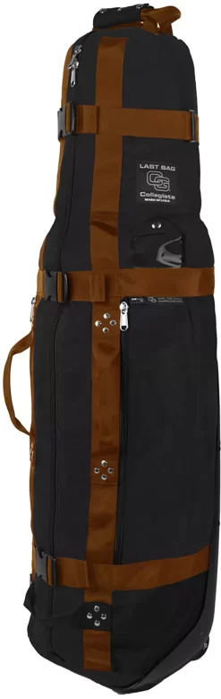 Club Glove Last Bag Collegiate Travel Cover With Stiff Arm -Golf Equipment Store CGLBCOLLEGIATE TBLC2036 BLACKCOPPER L