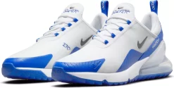 Nike Men's Air Max 270 G Golf Shoes -Golf Equipment Store CK6483 106 WhiteRacerBlue TOE