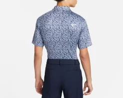 Nike Men's Dri-FIT Tour Camo Golf Polo -Golf Equipment Store DR5306 493 AshenSlateWhite MODBCK