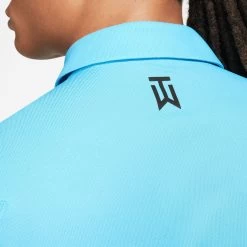Nike Men's Dri-FIT Tiger Woods Golf Polo 5 Nike Men's Dri-FIT Tiger Woods Golf Polo -Golf Equipment Store DR5314 416 BalticBlueBlueChill MODDET