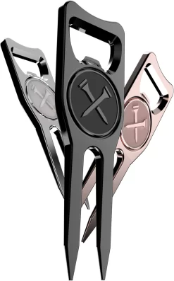 Blue Tees Golf 6-in-1 Divot Repair Tool -Golf Equipment Store DV HTG DT1 PK NOCOLOR SET