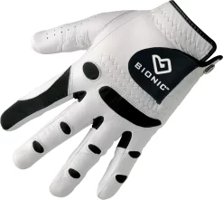 Bionic StableGrip Golf Glove -Golf Equipment Store GGNML White fingers