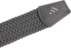 Adidas Men's Braided Stretch Belt -Golf Equipment Store GQ6885 Grey DET