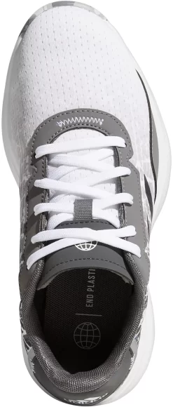 Adidas Youth S2G Spikeless Golf Shoes -Golf Equipment Store GV9785 WhiteGrey TOP
