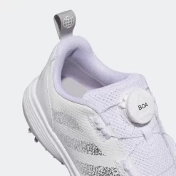 Adidas Youth CODECHAOS 22 BOA Golf Shoes -Golf Equipment Store GX3945 10058364 WhiteSilverGrey DET