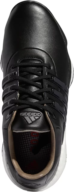 Adidas Men's Tour 360 22 Golf Shoes -Golf Equipment Store GZ3158 BlackRed TOP