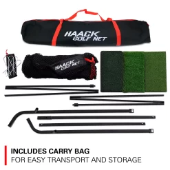 Rukket Sports Haack Golf Net With Tri Turf Matt -Golf Equipment Store HACK200 NOCOLOR DET alt3