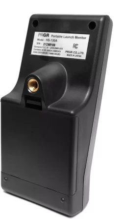 PRGR Portable Launch Monitor -Golf Equipment Store HS 13020A Black BCK