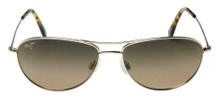 Maui Jim Baby Beach Polarized Aviator Sunglasses -Golf Equipment Store HS245 16 Gold FRT