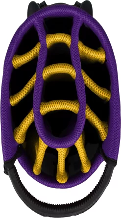 WinCraft Team Effort LSU Tigers Caddie Carry Hybrid Bag -Golf Equipment Store LSUTSB21 NOCOLOR TOP
