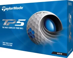 TaylorMade 2021 TP5 Personalized Golf Balls -Golf Equipment Store M7198501P Black PKG alt1