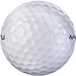 Maxfli 2022 Softfli Gloss White Personalized Golf Balls - 48 Pack -Golf Equipment Store MX22SOFT48PKP Black SDE