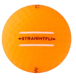 Maxfli 2023 Straightfli Matte Orange Personalized Golf Balls -Golf Equipment Store MX23STRAFLIGORP Black SDE