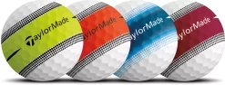 TaylorMade 2022 Tour Response Multicolored Stripe Golf Balls -Golf Equipment Store N7677001 NOCOLOR SET