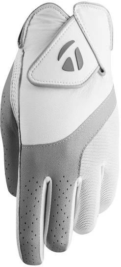 TaylorMade Women's Kalea Golf Glove -Golf Equipment Store N7703LH 192371068007 White BCK alt1