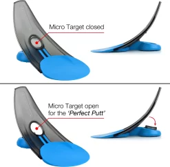 PuttOut Pressure Putt Trainer -Golf Equipment Store PUTBLUE Blue DET